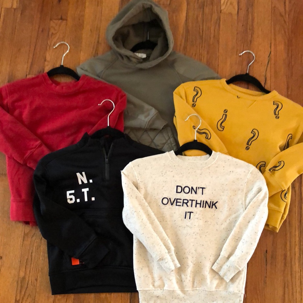 Boys Zara hoodie & sweatshirts bundle